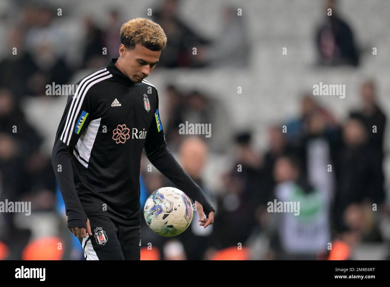 ISTANBUL - Umut Meras of Besiktas JK during the Turkish Super Lig match  between Besiktas AS and Kasimpasa AS at Vodafone Park on January 7, 2023 in  Istanbul, Turkey. AP