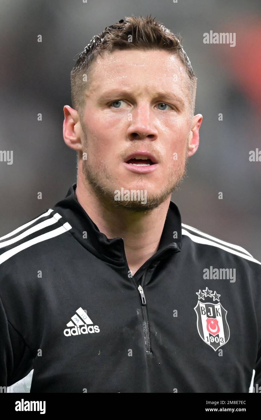 ISTANBUL - Wout Weghorst of Besiktas JK during the Turkish Super Lig match  between Besiktas AS and Kasimpasa AS at Vodafone Park on January 7, 2023 in  Istanbul, Turkey. AP