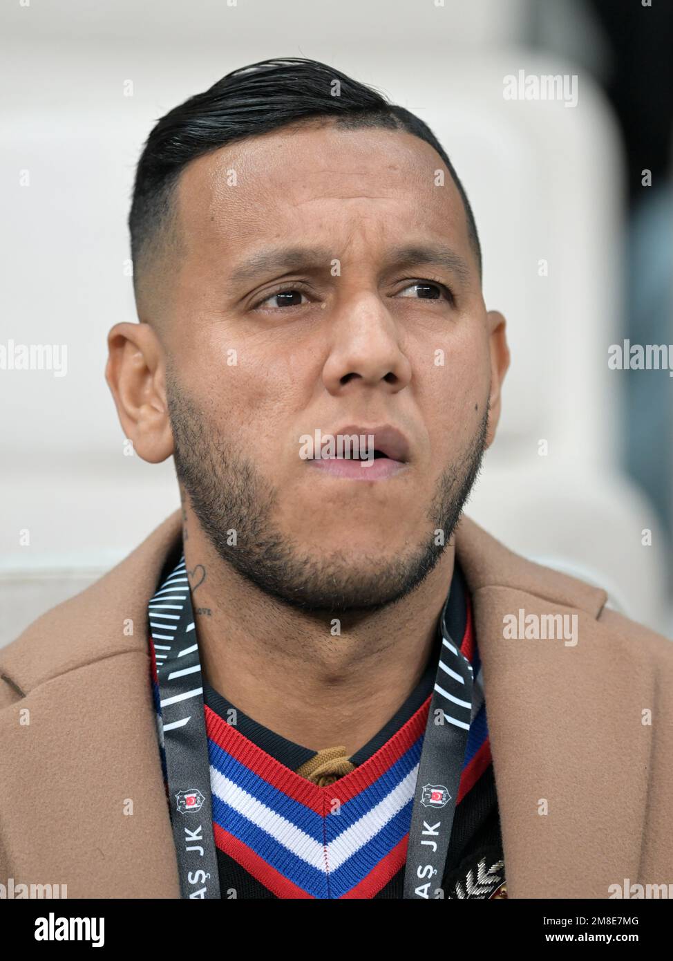 BesiktasâÂ€Â™s Josef De Souza during Galatasaray - Besiktas Turkish Super  League Game at Galatasaray TT Arena in Istanbul, Turkey, on May 9, 2021.  Photo by Tolga Adanali/Depo Photos/ABACAPRESS.COM Stock Photo - Alamy