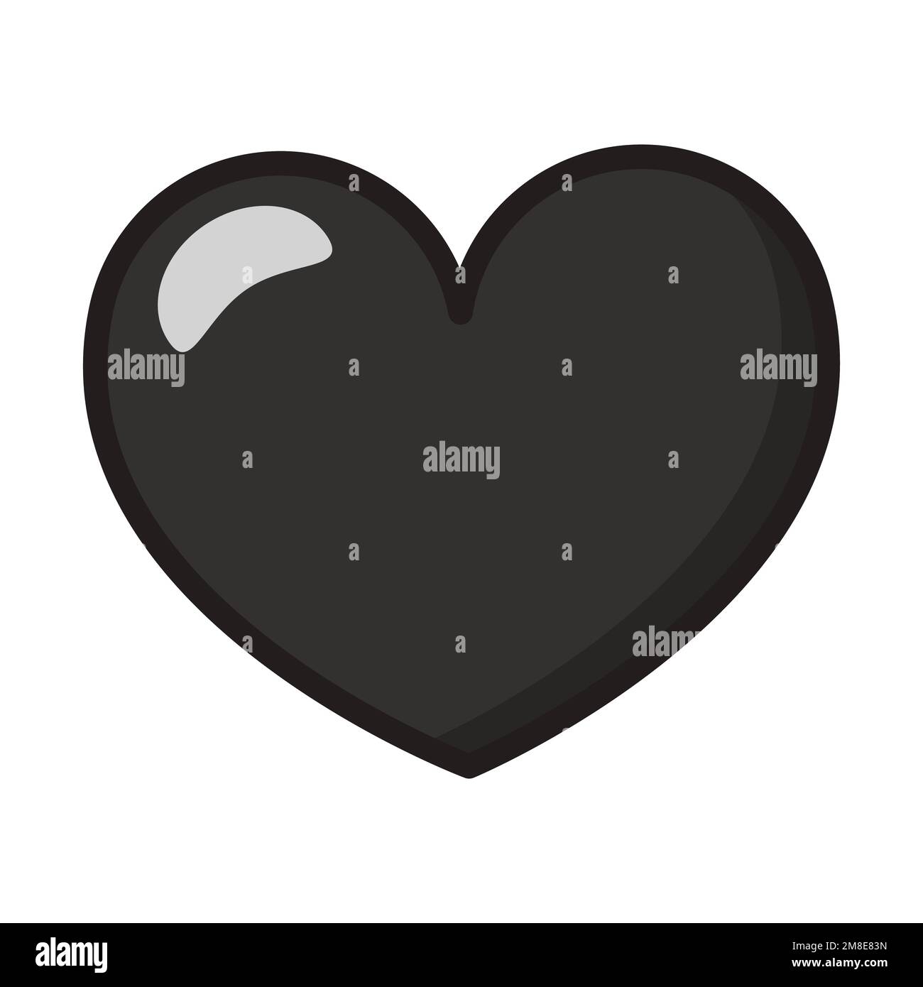 Heart Icon Vector. Perfect Love symbol. Valentines Stock Vector