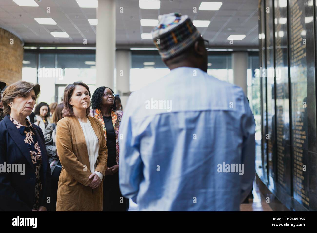 Addis Ababa, Ethiopia . 13th Jan, 2023. (LR) Catherine Colonna, Foreign