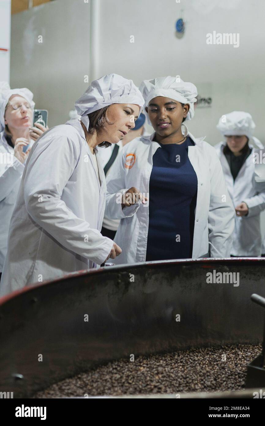 Addis Ababa, Ethiopia . 13th Jan, 2023. Annalena Baerbock (Alliance 90