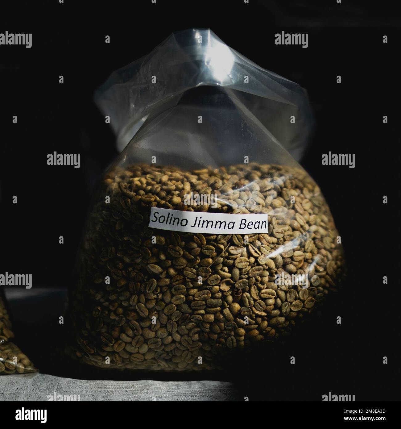 Addis Ababa, Ethiopia. 13th Jan, 2023. Coffee beans in a bag