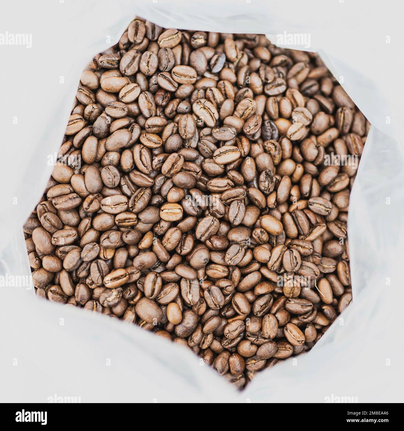 Addis Ababa, Ethiopia. 13th Jan, 2023. Coffee beans in a bag