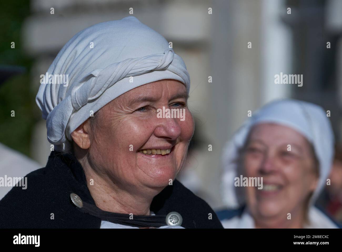 Charles I royalist reenactment along the Mall London Stock Photo