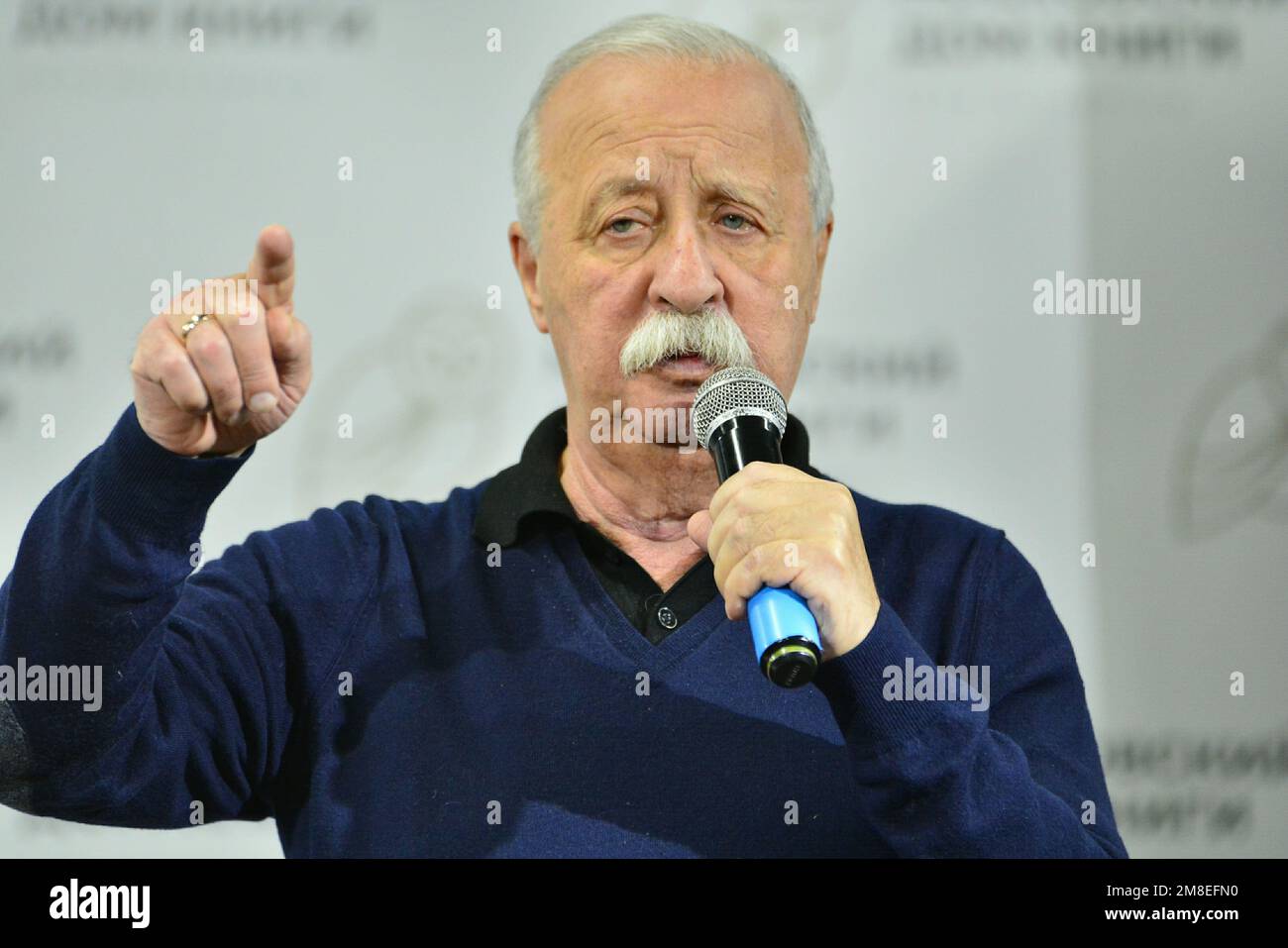 Leonid Yakubovich presented to the public his new book 'The Day of