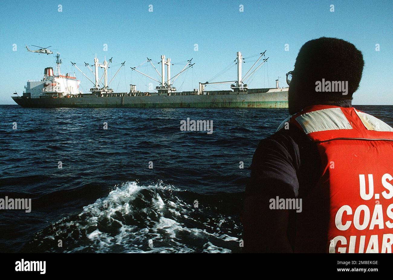 Members of a U.S. Coast Guard Law Enforcement Detachment (LEDET ...