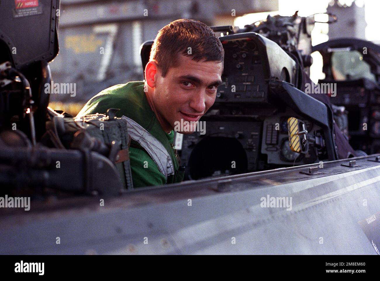 Aviation Electronics Technician 2nd Class Kazmaric of Fighter Squadron