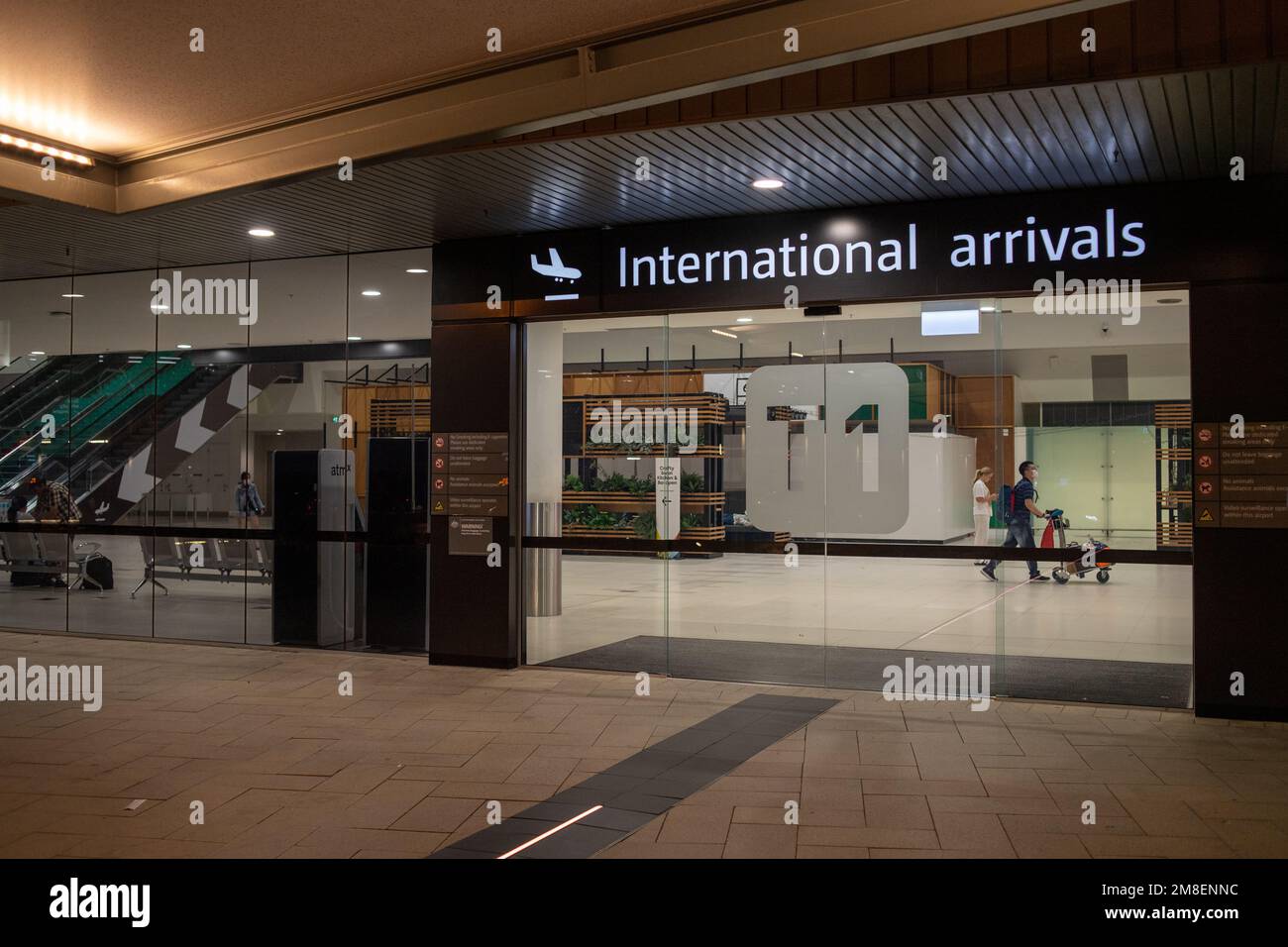 Perth International Airport Stock Photo Alamy