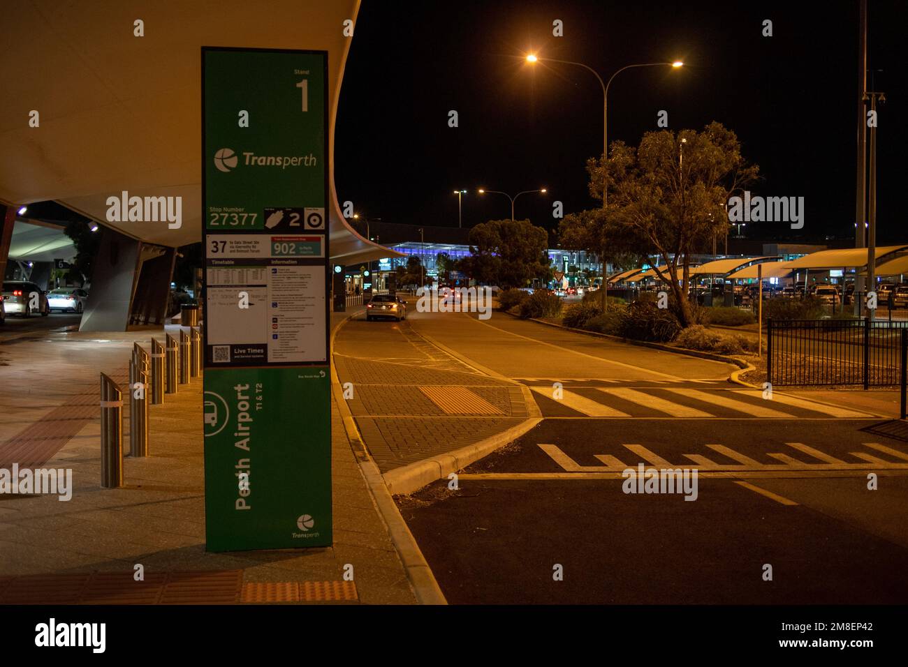 Perth International Airport Stock Photo