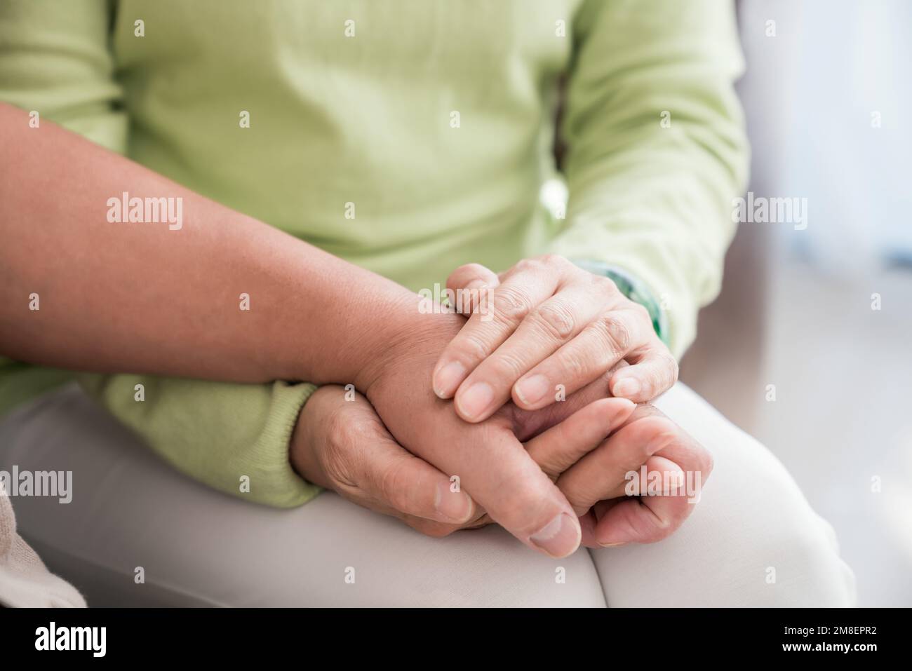 Hand in hand Stock Photo - Alamy