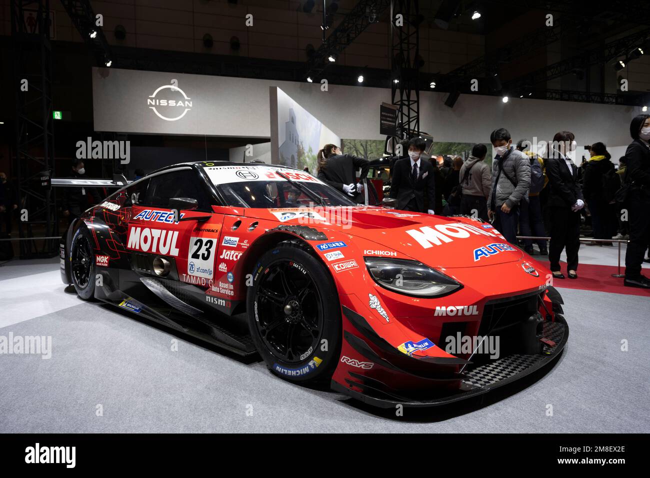 Chiba, Chiba Prefecture, Japan. 13th Jan, 2023. The Nissan Motors