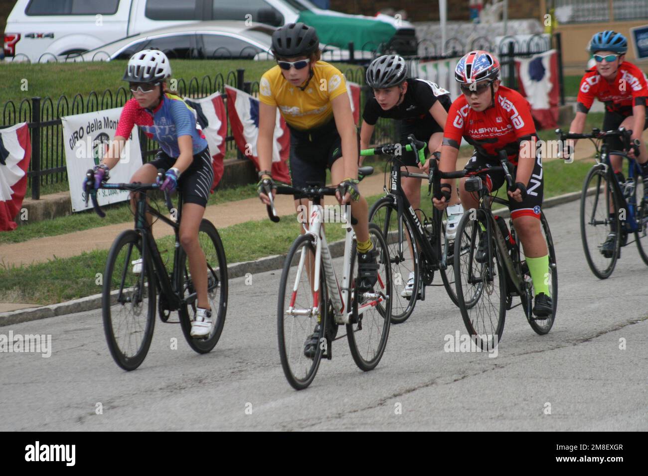 The future of cycling at the Giro Della Montagna 2022 during the Gateway Cup 2022 Stock Photo