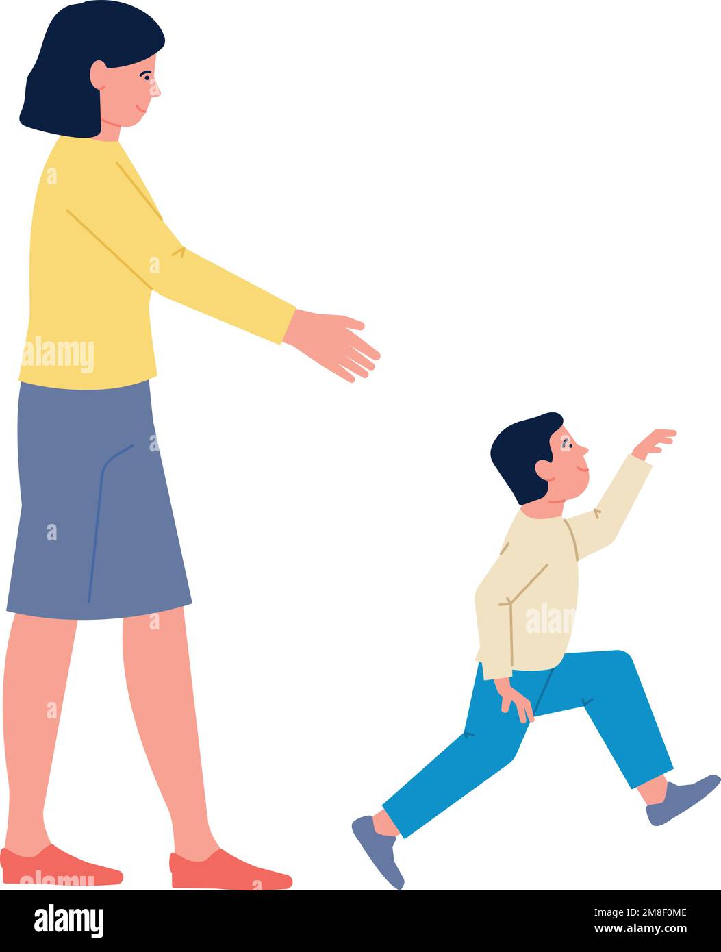 parents run