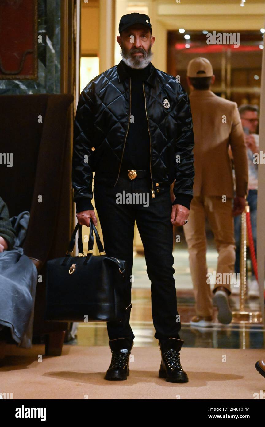 Milan, Italy. 13th Jan, 2023. Milan, Men Fashion Week, Fall Winter 2023