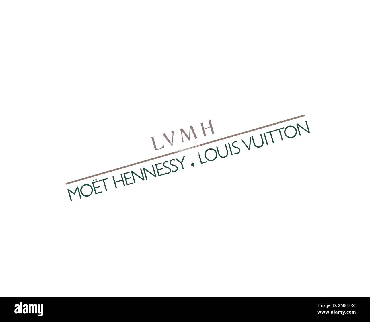 LVMH, Rotated Logo, White Background Stock Photo - Alamy