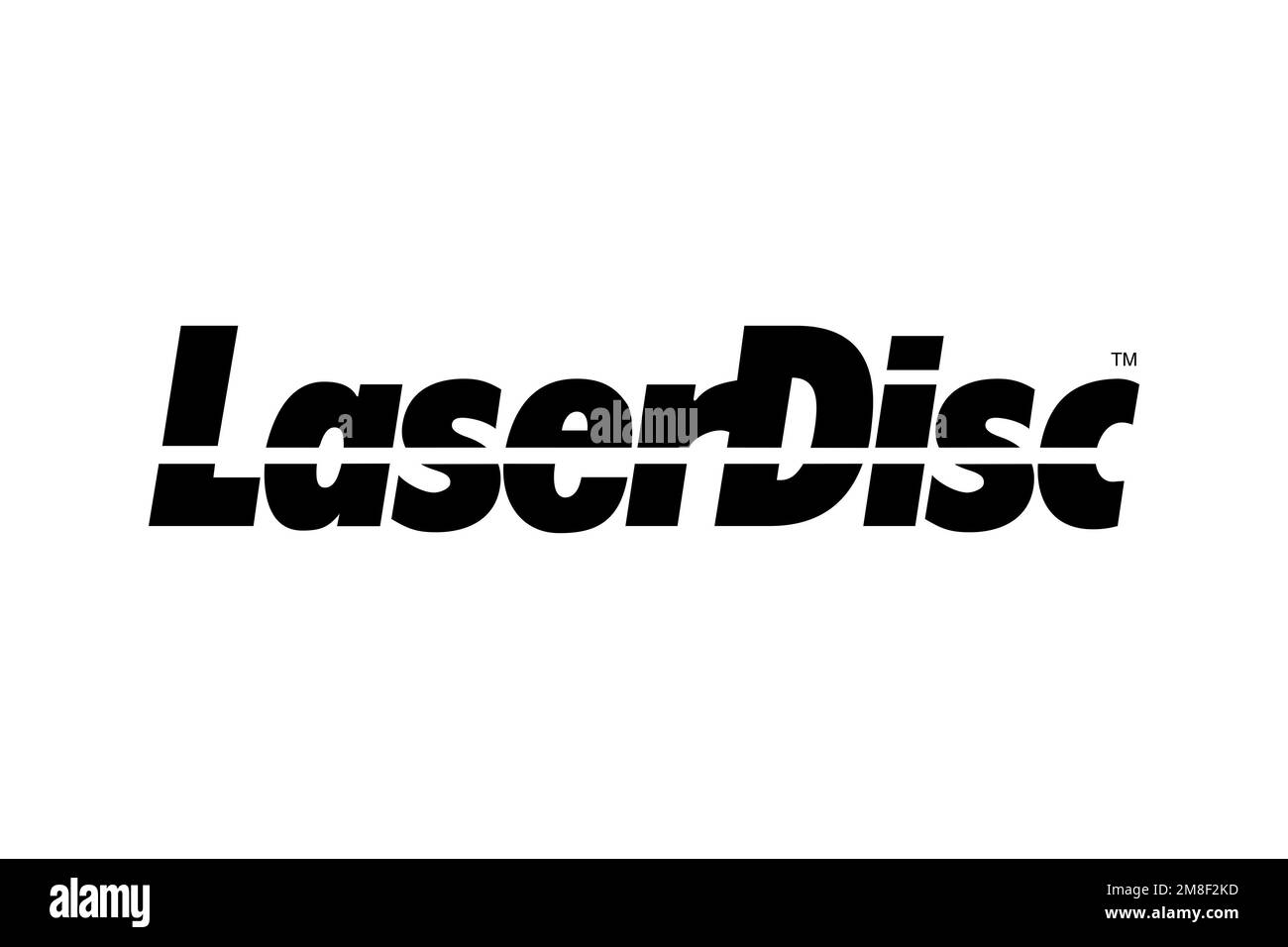 LaserDisc, Logo, White background Stock Photo Alamy