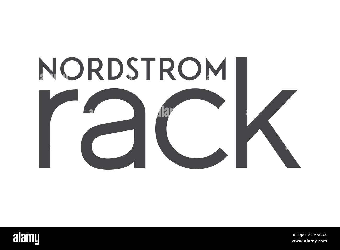 Nordstrom Rack, Logo, White Background Stock Photo Alamy