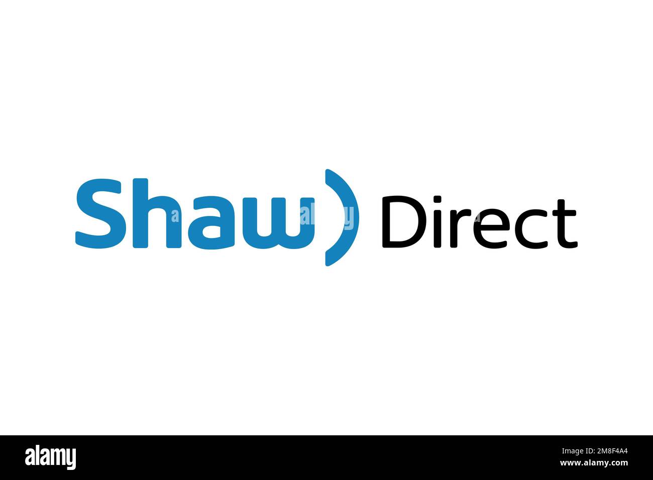 Shaw Direct, Logo, White Background Stock Photo