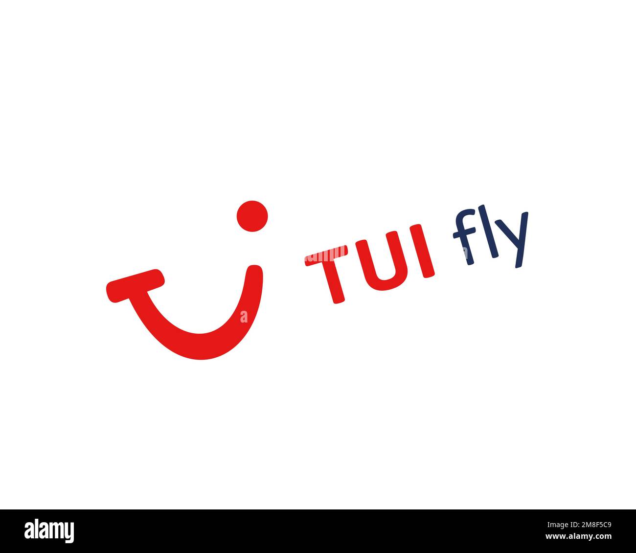 TUI fly Germany, rotated logo, white background Stock Photo Alamy