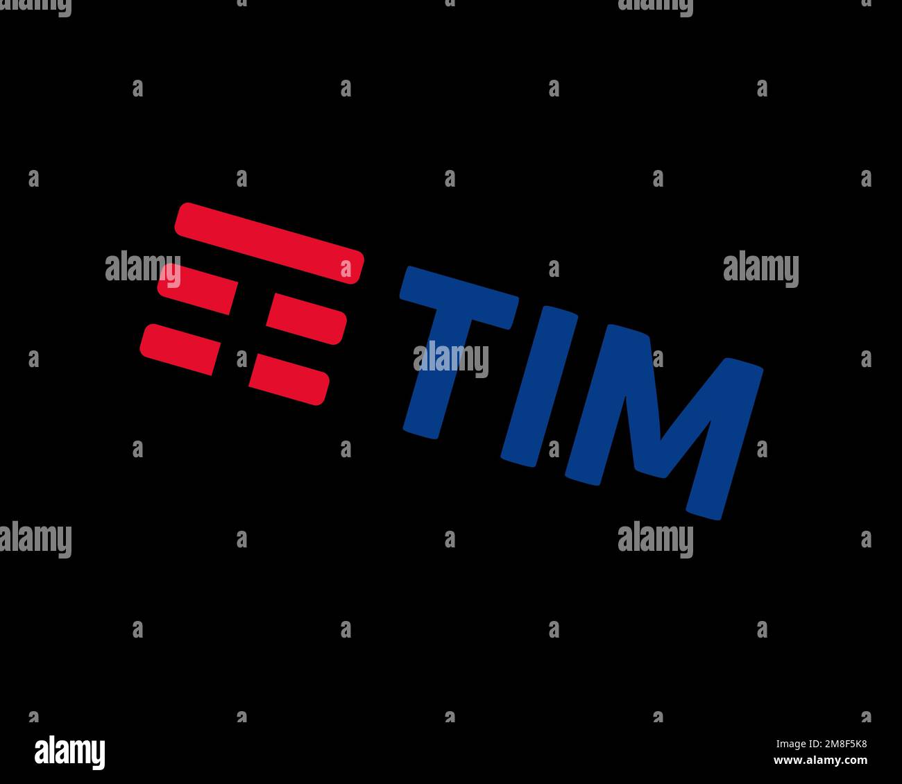 Italia, rotated logo, black background B Stock Photo Alamy