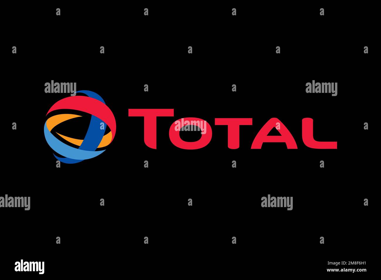 total logo font
