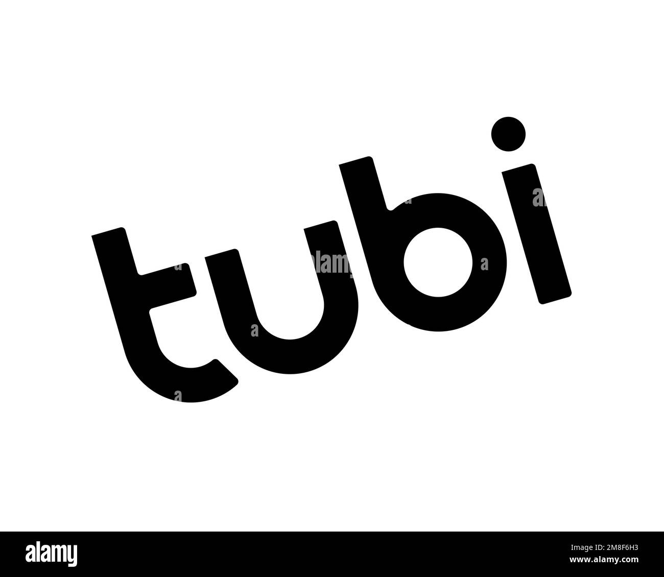 Tubi, rotated logo, white background Stock Photo - Alamy