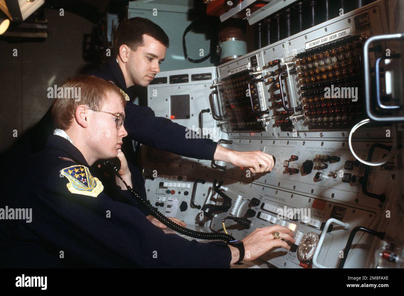 Strategic air command console hi-res stock photography and images - Alamy