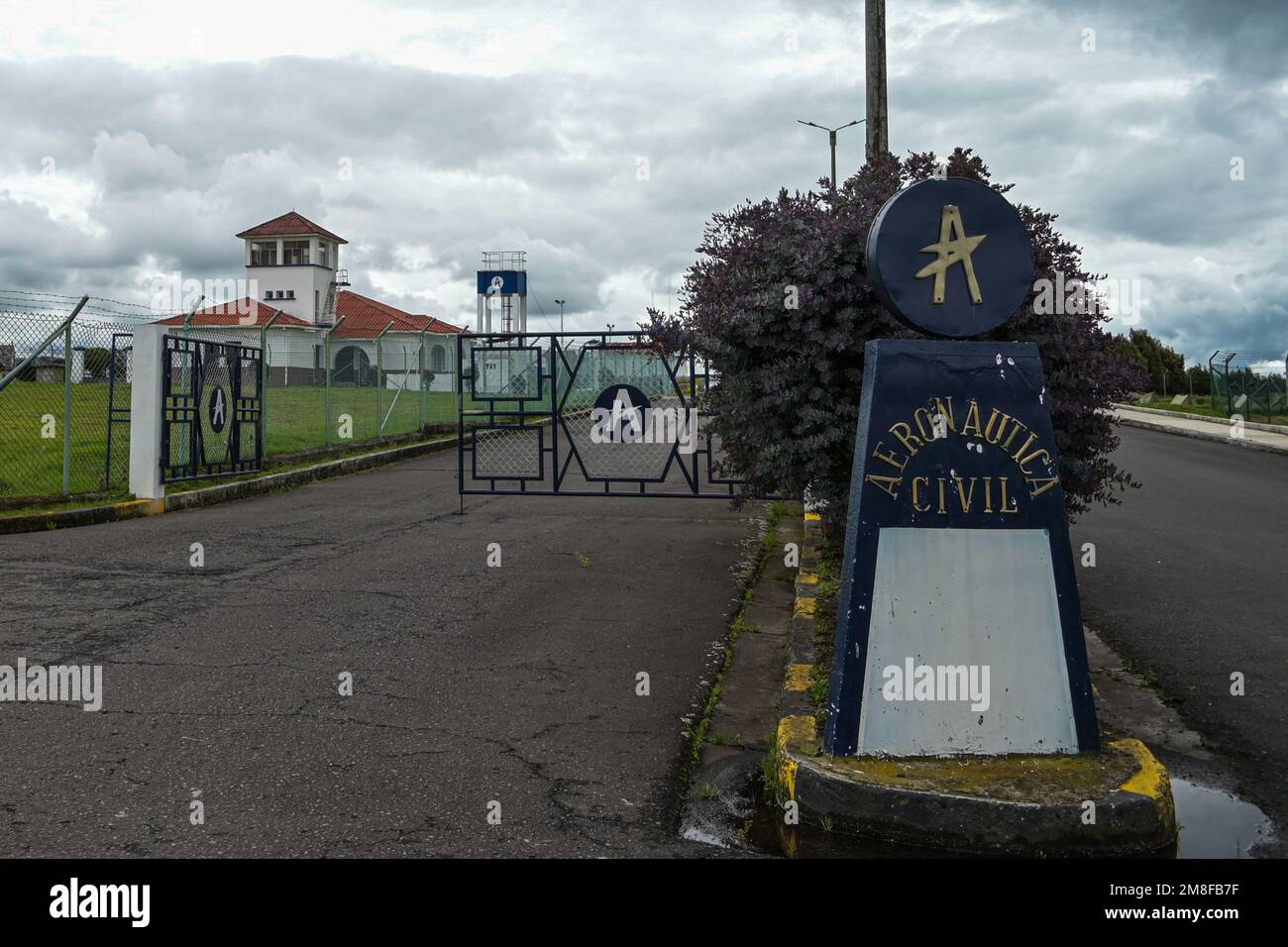 Colombia's air authority 'Aeronautica Civil' opens a cero tariff to ease the transportation problems caused by the landslide caused in Rosas, Cauca in Southern Colombia, photos of the San Luis Airport in Ipiales, Narino, one of the 4 airports with this ease, january 12, 2023. Photo by: Elizabeth Palchucan/Long Visual Press Stock Photo