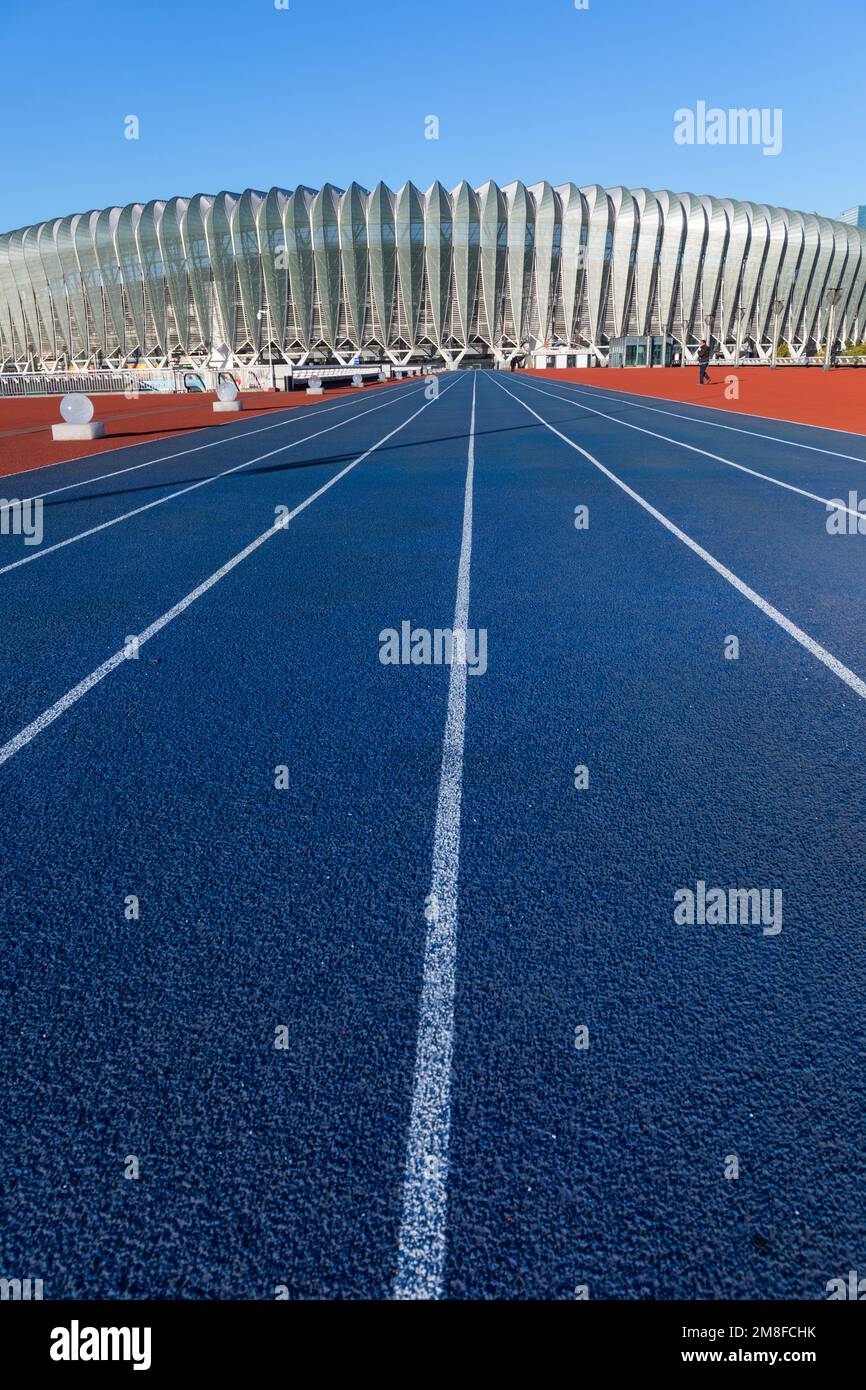 Jinan Olympic sports center Stock Photo Alamy