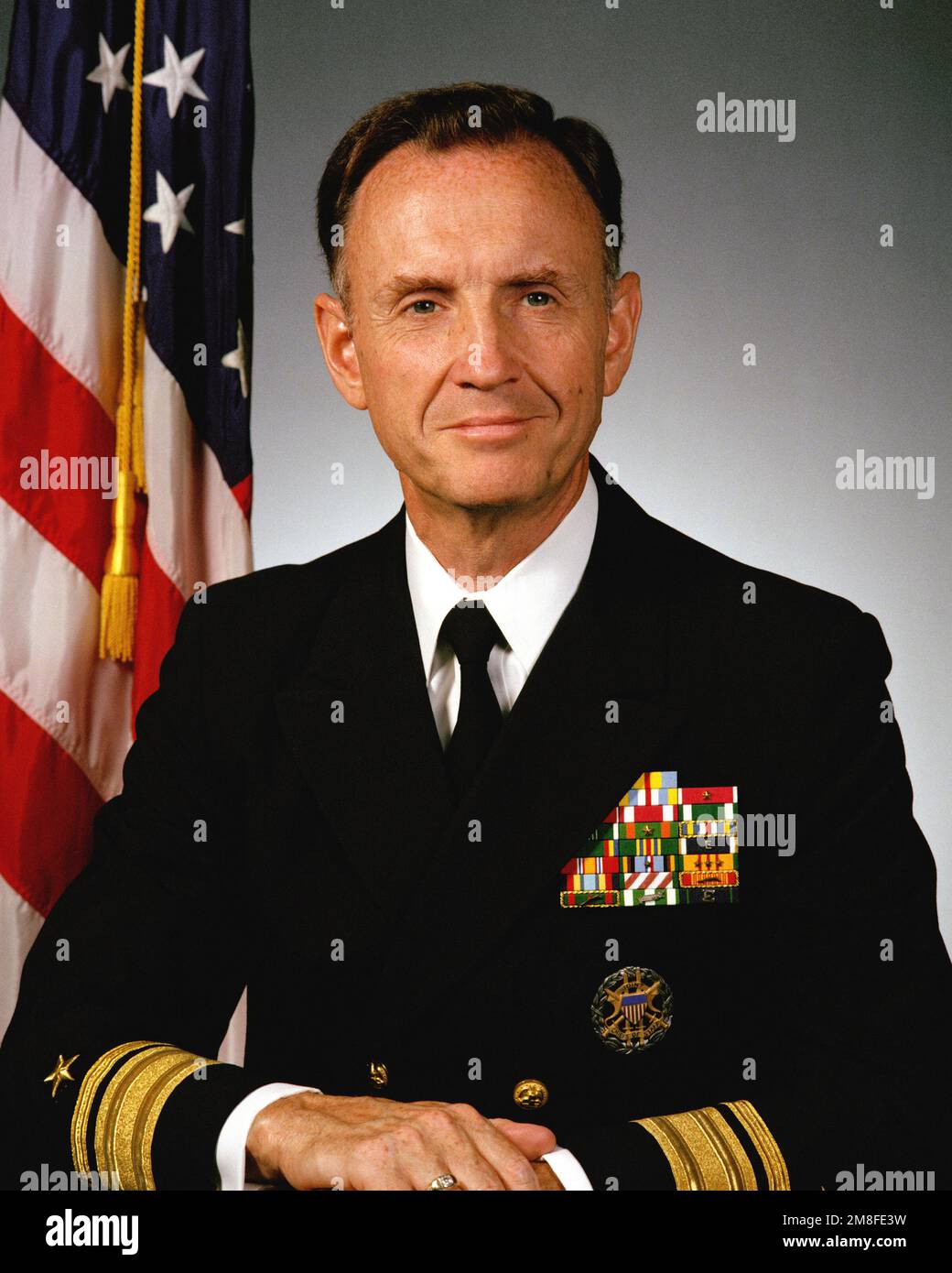 Rear Admiral (upper half) Thomas A. Brooks, USN (uncovered). Country
