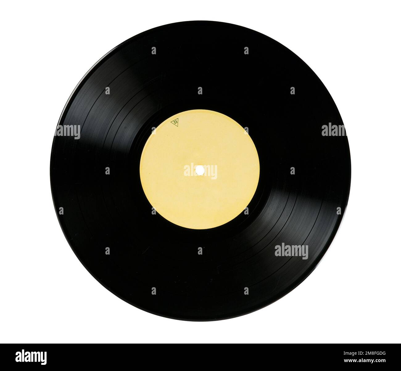 Vintage vinyl gramophone record on white Stock Photo Alamy