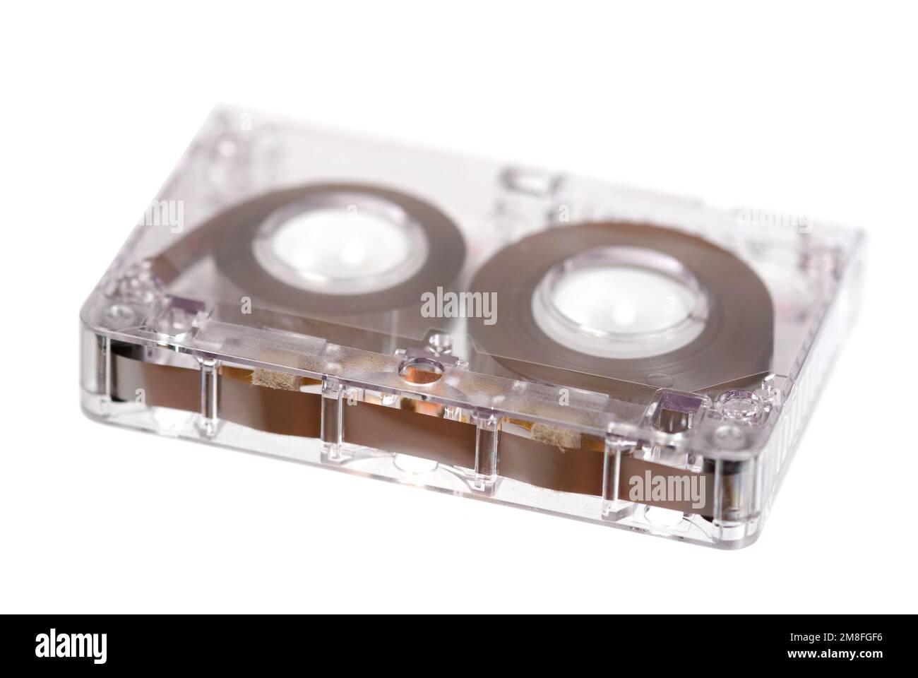 Old audio cassette on white Stock Photo - Alamy