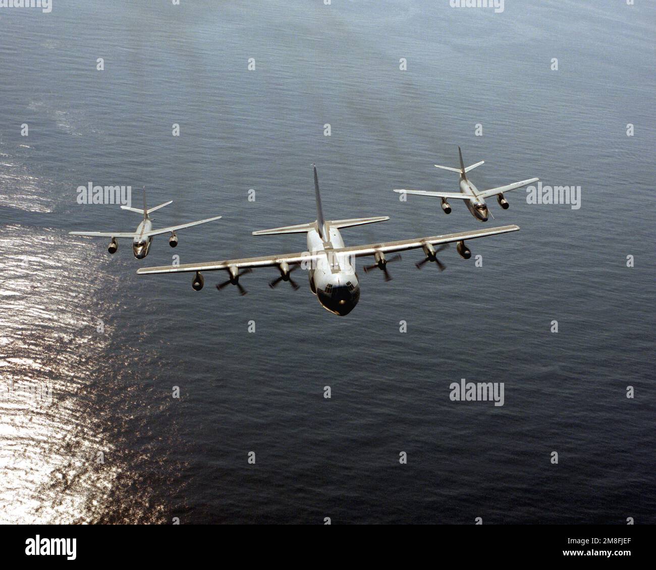 Two EA3B Skywarrior aircraft from Fleet Air Reconnaissance Squadron 2