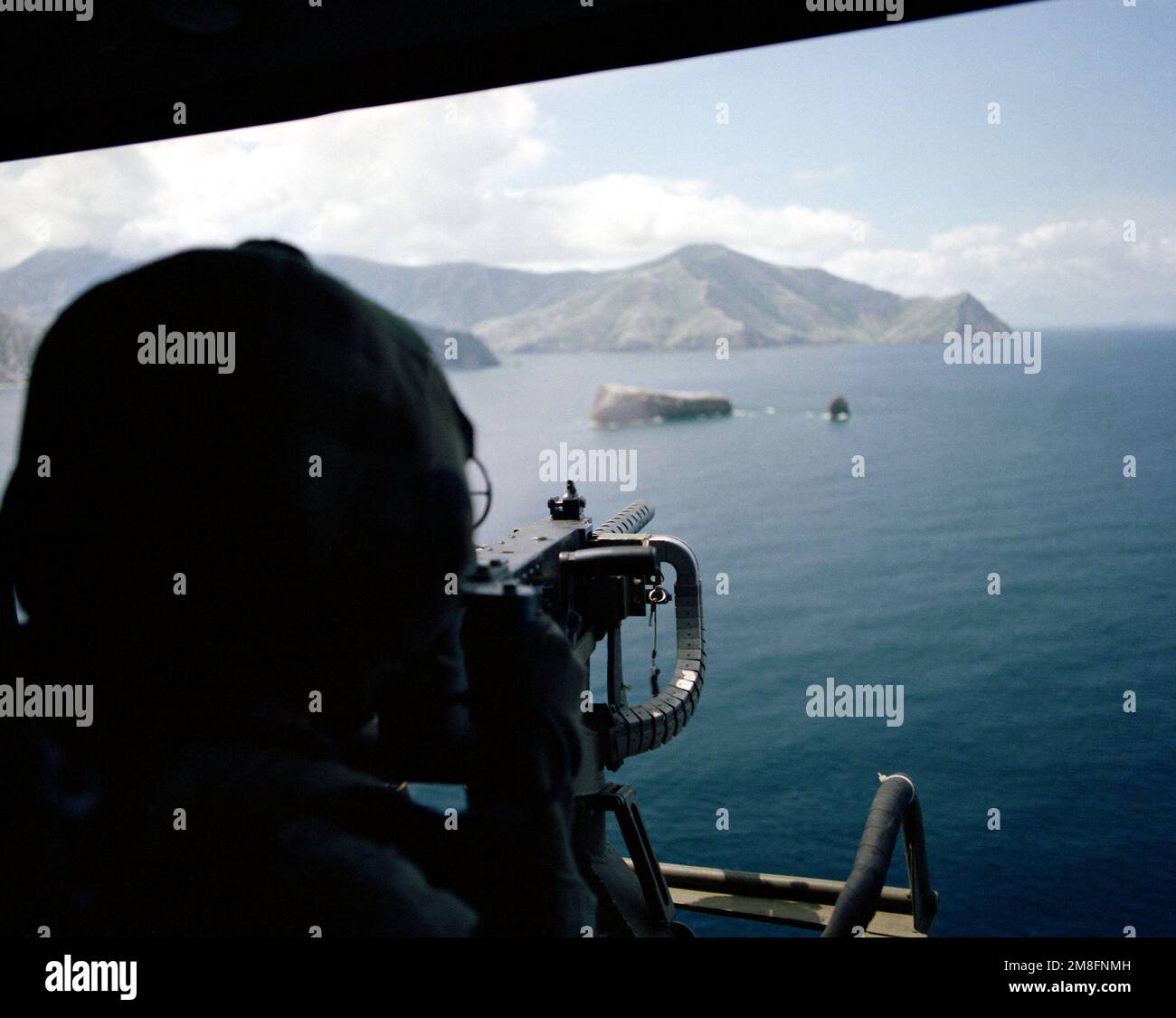 A member of Marine Utility/Attack Helicopter Squadron 367 (HML/A-367 ...