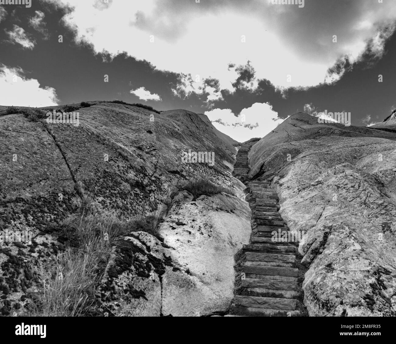 Felsen Treppe Stock Photo