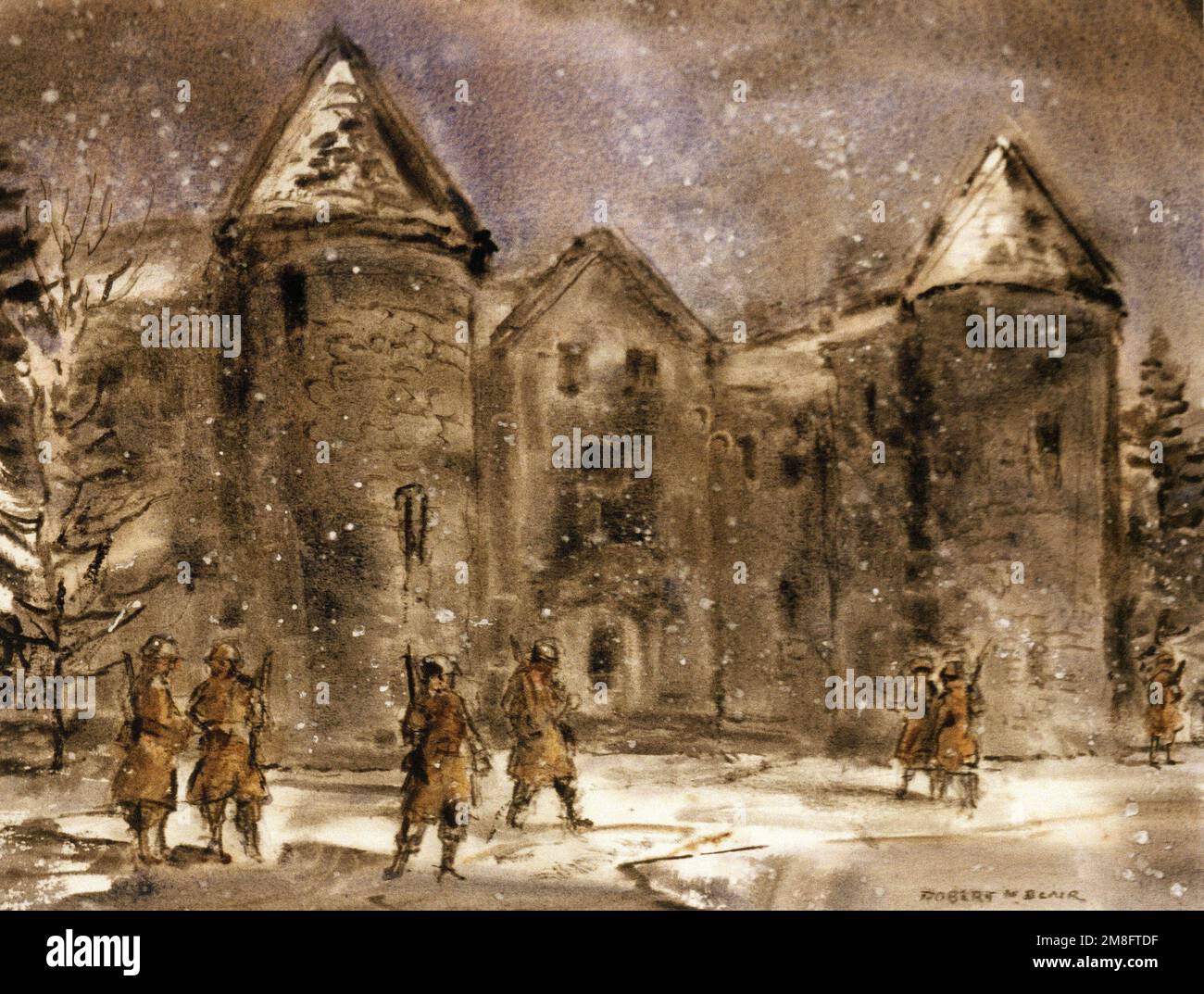 Artwork "Luxemburg". Artist Robert Blair, Catalog Number 9.9.90