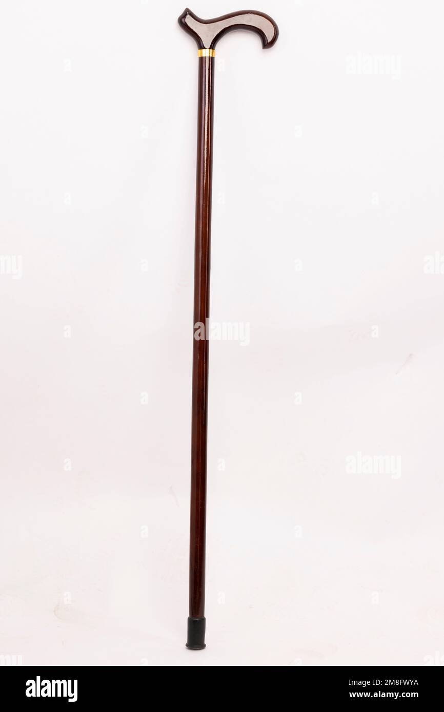 Walking stick wooden handle hi-res stock photography and images - Alamy