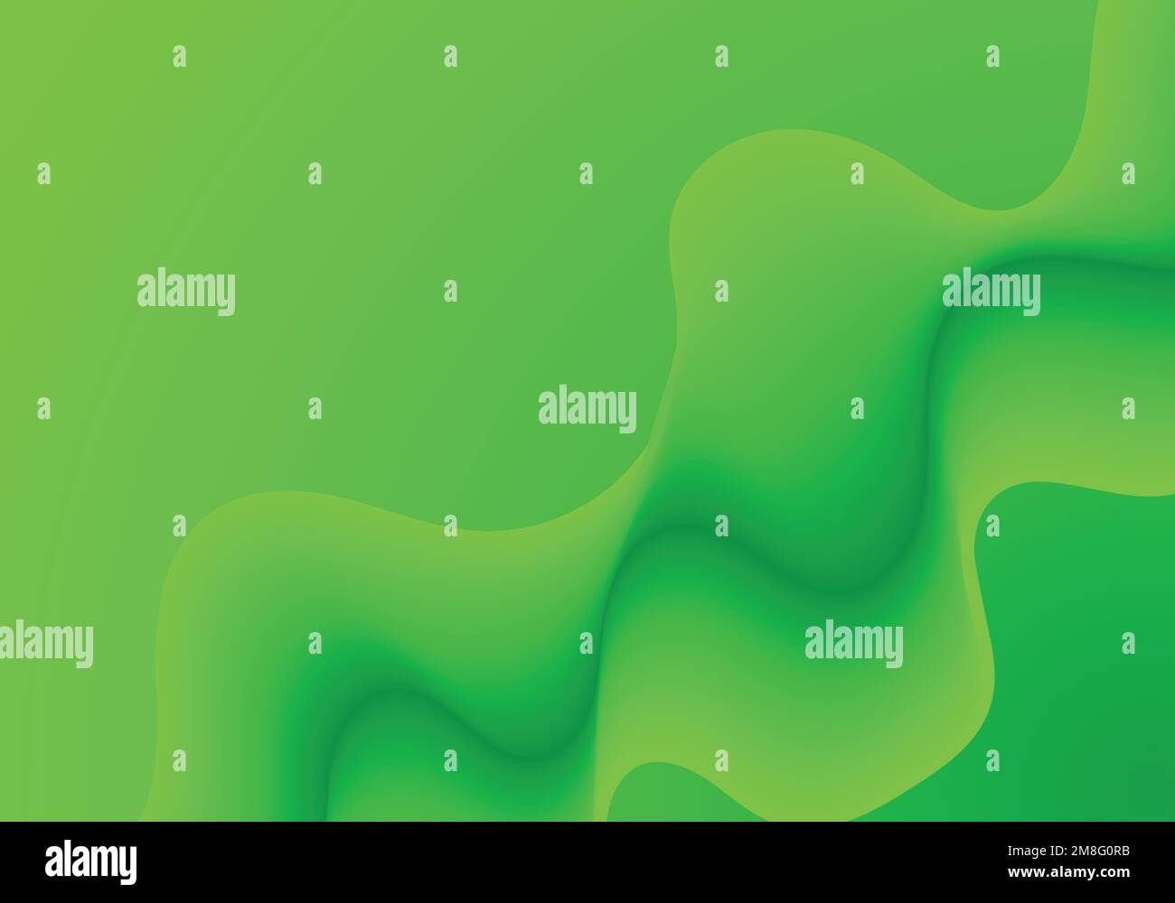 Liquid color background design. Trendy gradient shapes composition. Stock Vector