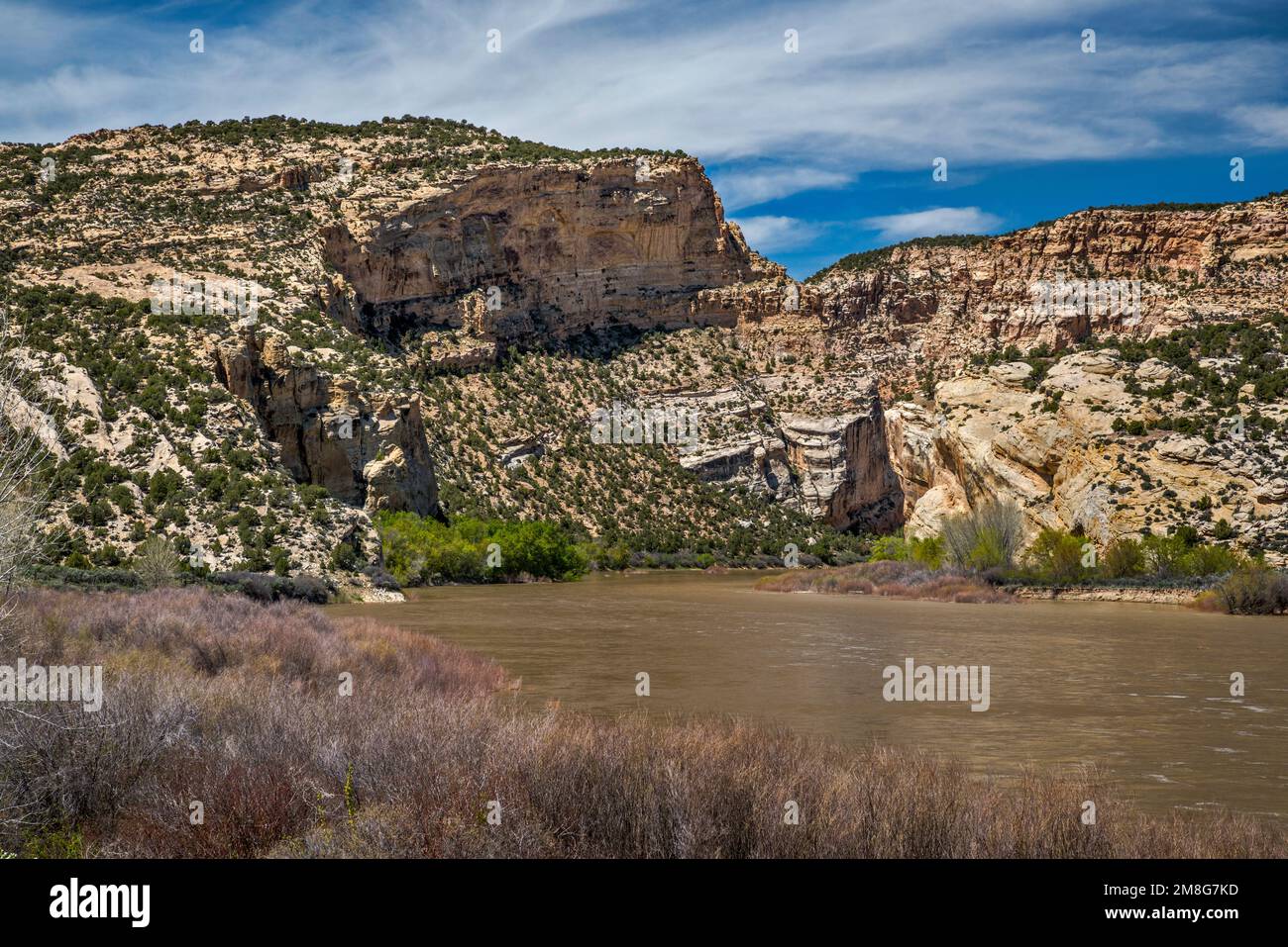 Yampa Canyon of Yampa River, Steps Trail, The Steps area, Deerlodge