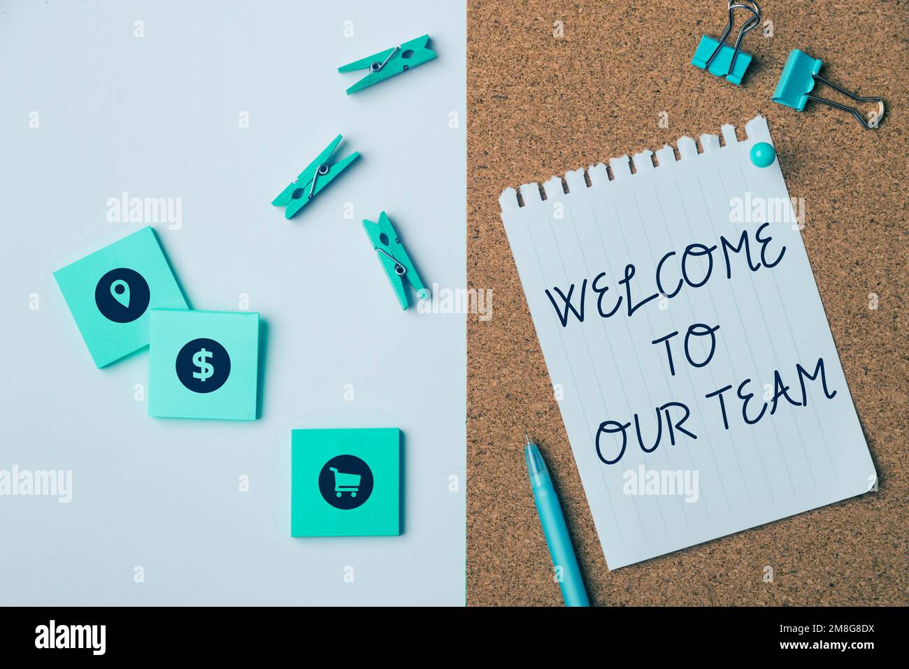 Sign displaying Welcome To Our Team, Business approach introducing ...