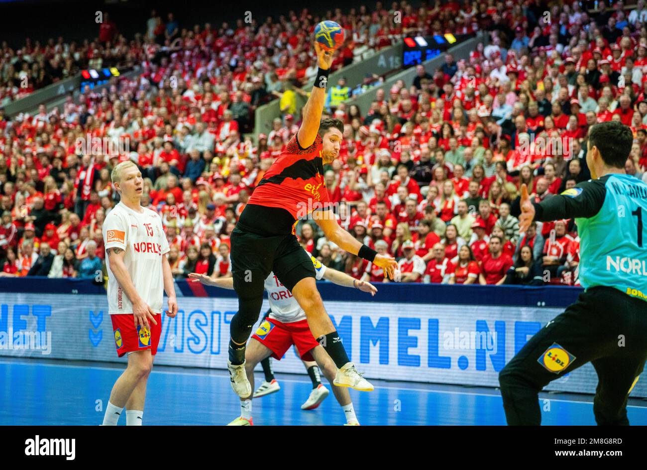 Malmo, Sweden. 13th Jan, 2023. Yves Vancosen (22) of Belgium seen