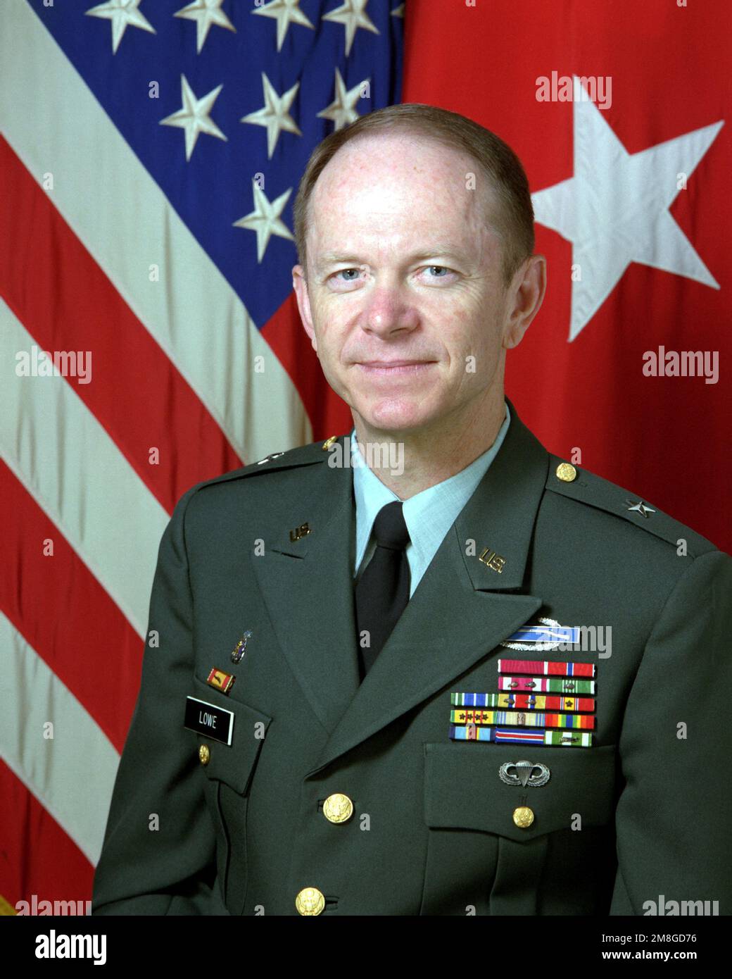 Brigadier General Ronald L. Lowe, uncovered. Base: Pentagon State ...