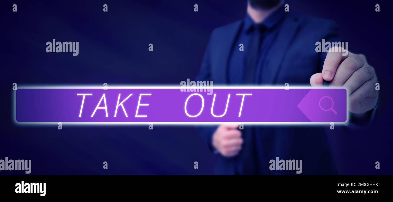 Sign Displaying Take Out Business Approach The Act Of Taking Out Food sign-displaying-take-out-business-approach-the-act-of-taking-out-food