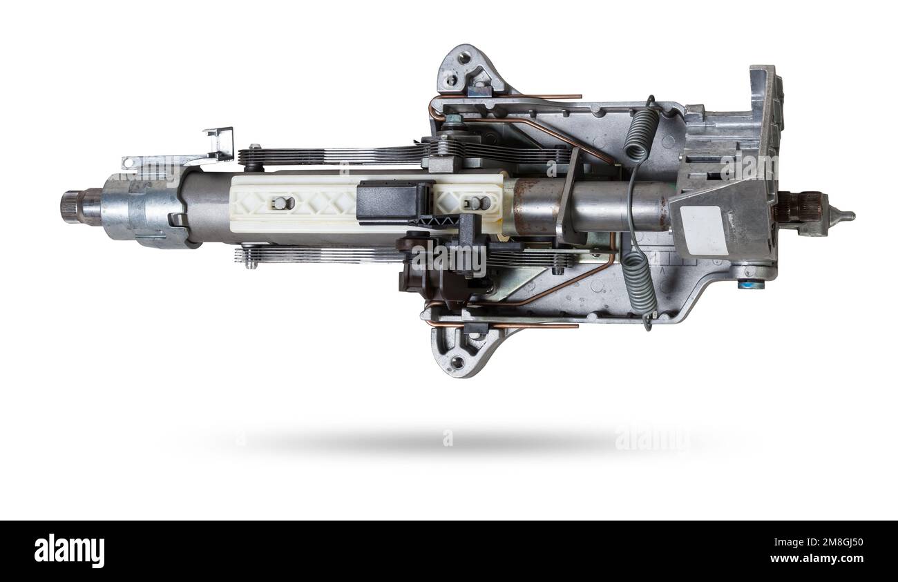 Car steering column a car control system with the function of