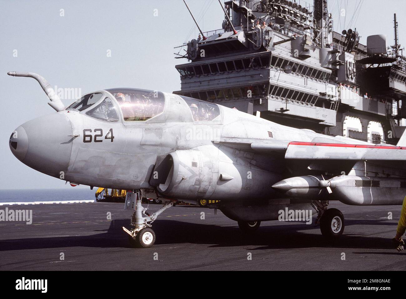 A Tactical Electronic Warfare Squadron 132 (VAQ 132) EA 6B Prowler