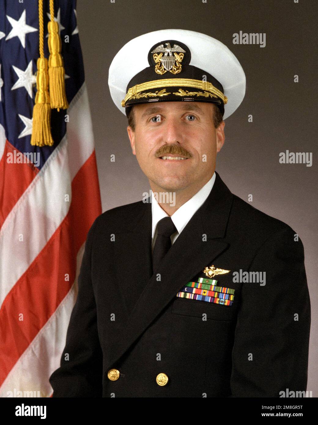 CDR Thomas L. Walston, USN. Country: Unknown Stock Photo
