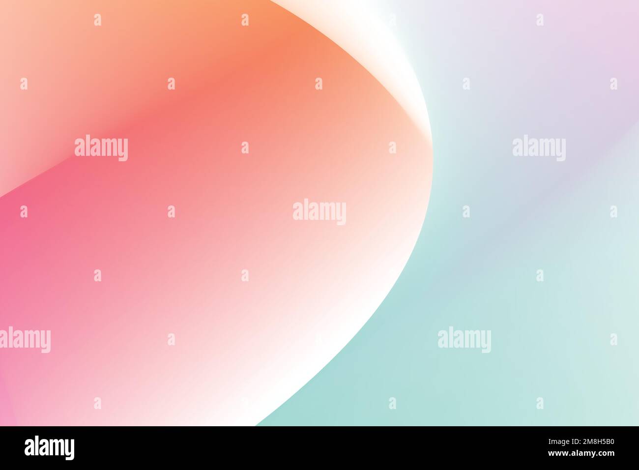 Aesthetic pastel gradient abstract background vector Stock Vector