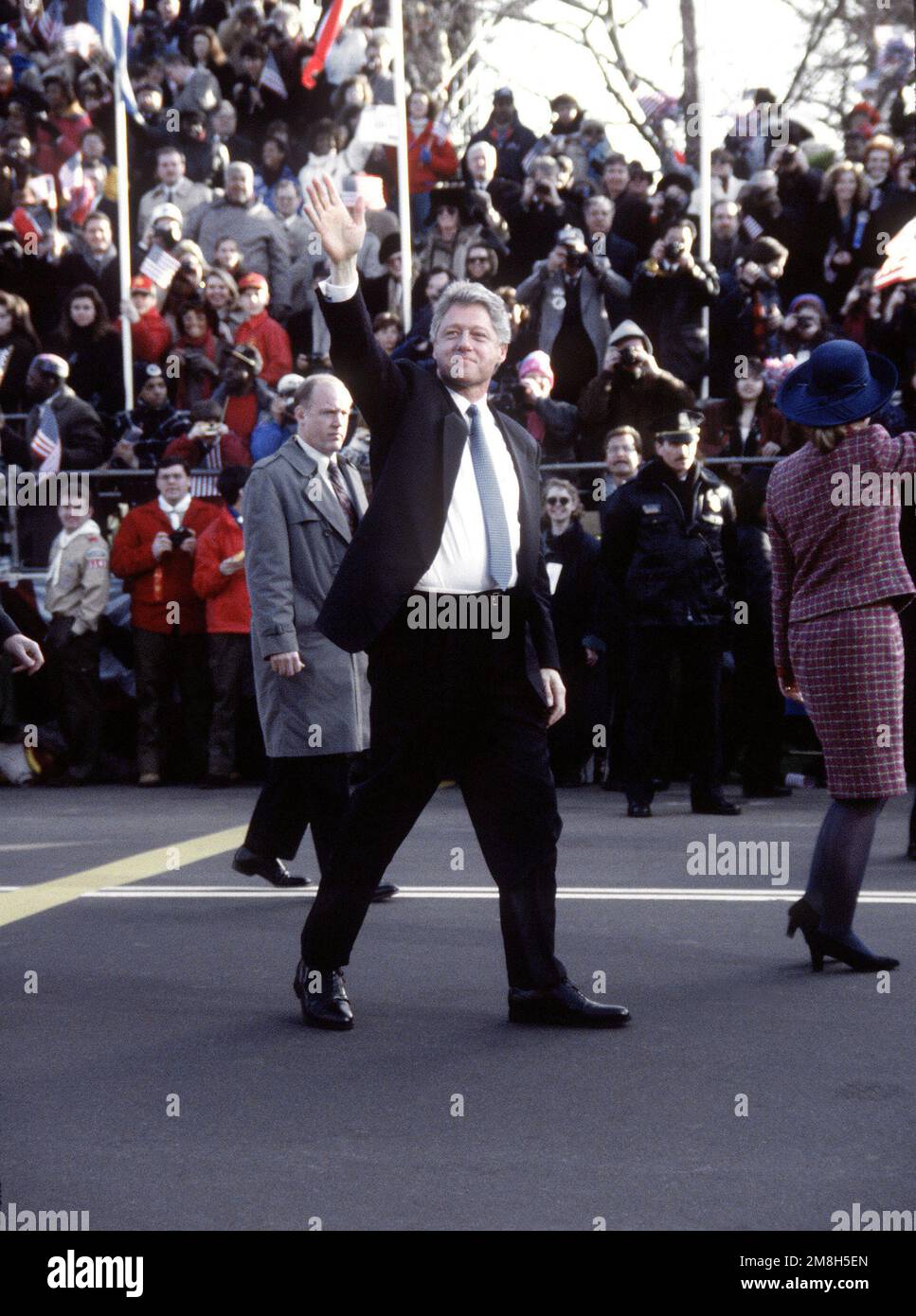 1997 bill clinton inauguration hi-res stock photography and images - Alamy