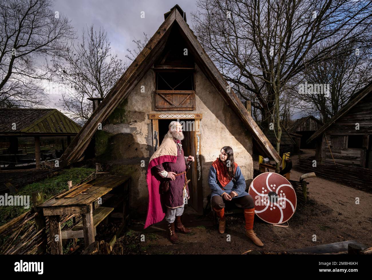 Gordon Monks (left) and Matthew Holmes (right), members of living